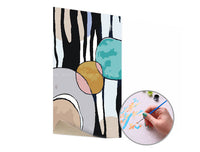 Dipingere con i numeri ASTRATTO COLORATO | Level Starter
