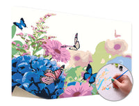 Dipingere con i numeri TRA FIORI | Level Medium