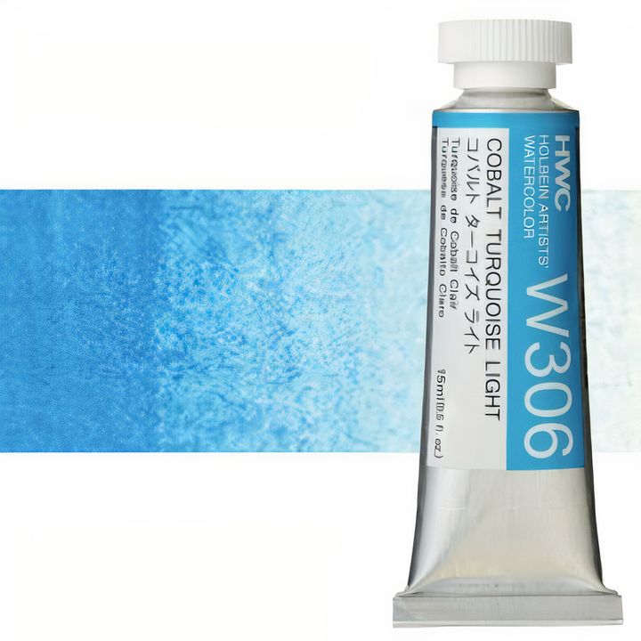 Επαγγελματικά χρώματα ακουαρέλας Holbein Artists 15 m  | μπλε αποχρώσεις
