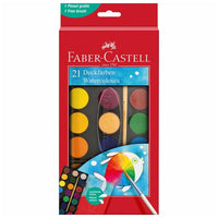 Faber Castell Akvarelne barvice 30 mm 21 kosov