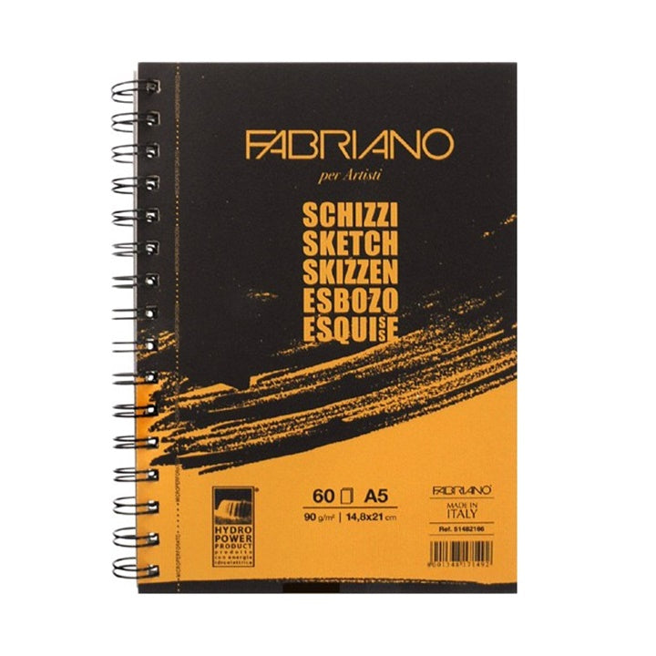 FABRIANO SKETCH Skizzenblock mit Spiralbindung | verschiedene Größen — Bild 1
