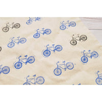 Fahrradstempel aus Holz