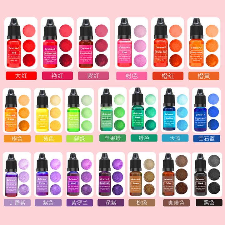 Farba do mydlovej hmoty Colorant 10 ml | rôzne odtiene — obrázok 2