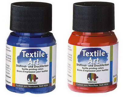 Textilfarbe für helle Stoffe 59 ml | verschiedene Farbtöne