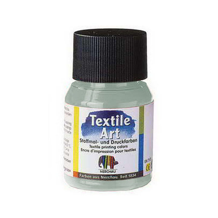Textilfarbe für helle Stoffe 59 ml | verschiedene Farbtöne | perlmutt-silber
