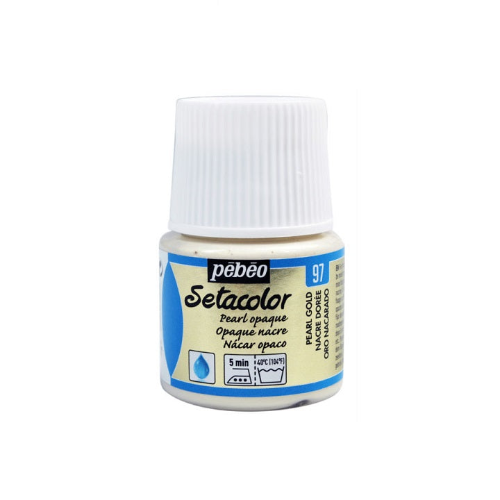 Farba na textil Pebeo Setacolor Opaque Pearl 45 ml | rôzne farby — obrázok 4