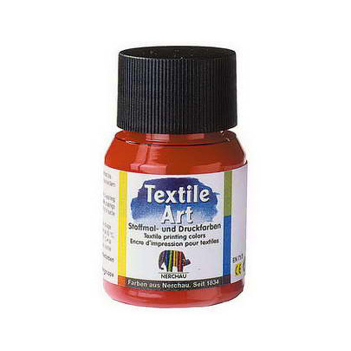 Stoffmalfarbe für dunkle Textilien 59ml | verschiedene Farbtöne | rot