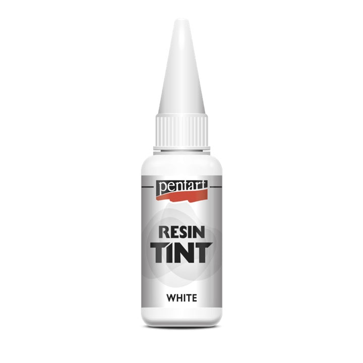 Farbtinte für Epoxidharz - 20 ml | verschiedene Farbtöne | weiß