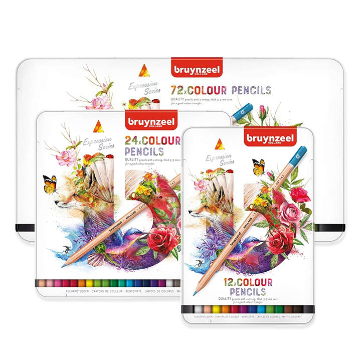 bruynzeel Expression Series Buntstifte im Metall-Etui | verschiedene Sets