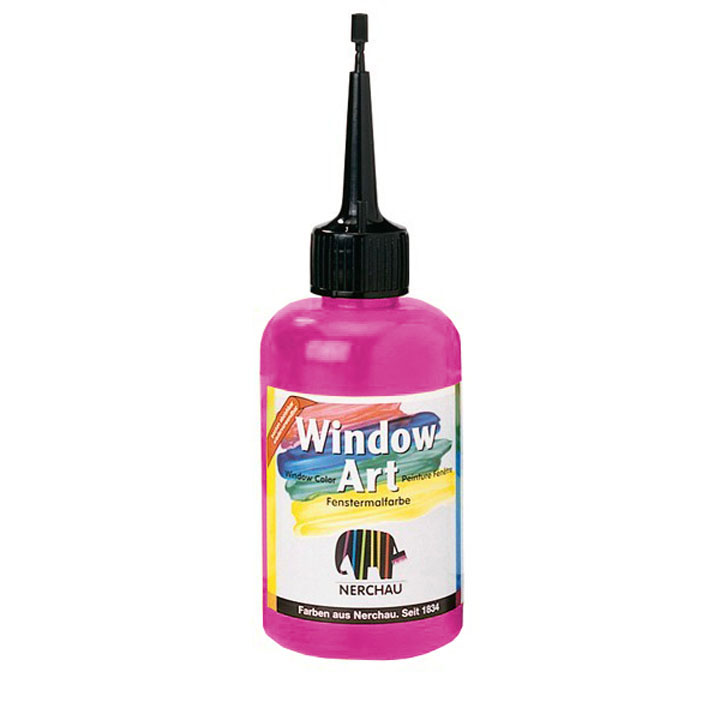 Window Art Glasmalfarbe 80 ml | verschiedene Farbtöne | karminrot