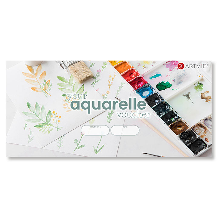 Geschenkgutschein für Aquarell-Liebhaber bei ARTMIE | ARTMIE