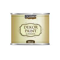 Gessetto decorativo Chalky Pentart 500 ml | varie tonalità