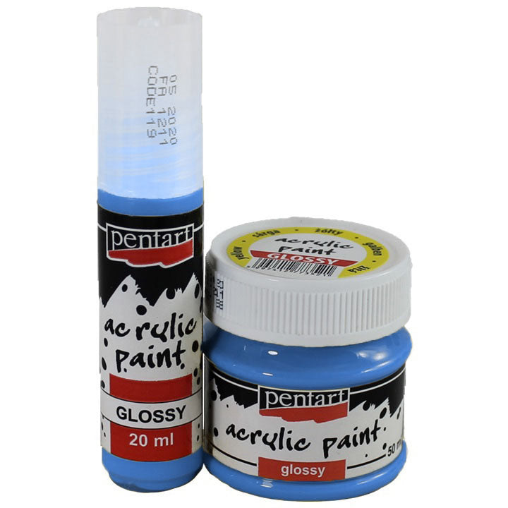 Glänzende Acrylfarbe 20 ml | verschiedene Farben — Bild 2