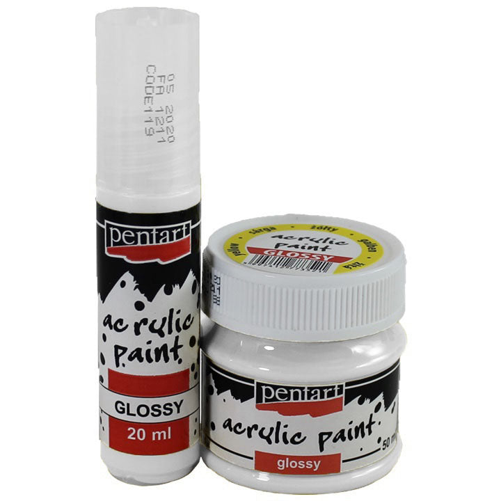 Glänzende Acrylfarbe 20 ml | verschiedene Farben — Bild 3