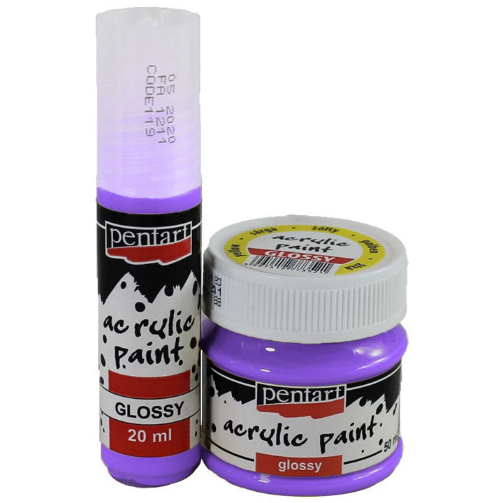 Glänzende Acrylfarbe 20 ml | verschiedene Farben — Bild 35