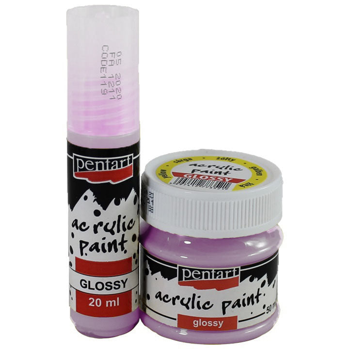 Glänzende Acrylfarbe 20 ml | verschiedene Farben — Bild 23