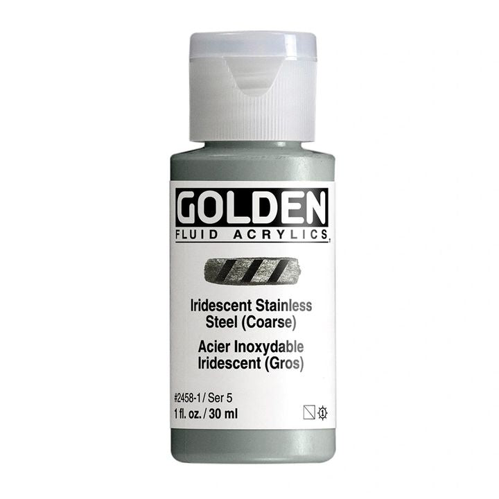 GOLDEN Fluid Iridescent Acrylfarbe 118 ml in verschiedenen Farben | ARTMIE