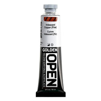 GOLDEN OPEN Ακρυλικό χρώμα ιριδίζοντος χρώματος αργής ξήρανσης | Διάφορες αποχρώσεις