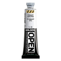 GOLDEN OPEN Slow-Drying Iridescent Acrylfarbe in 59 ml Tube | ARTMIE