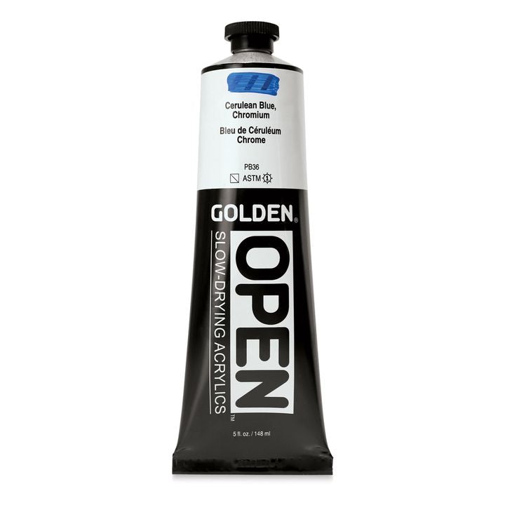 GOLDEN OPEN Vernice acrilica ad asciugatura lenta 148 ml | Varie tonalità