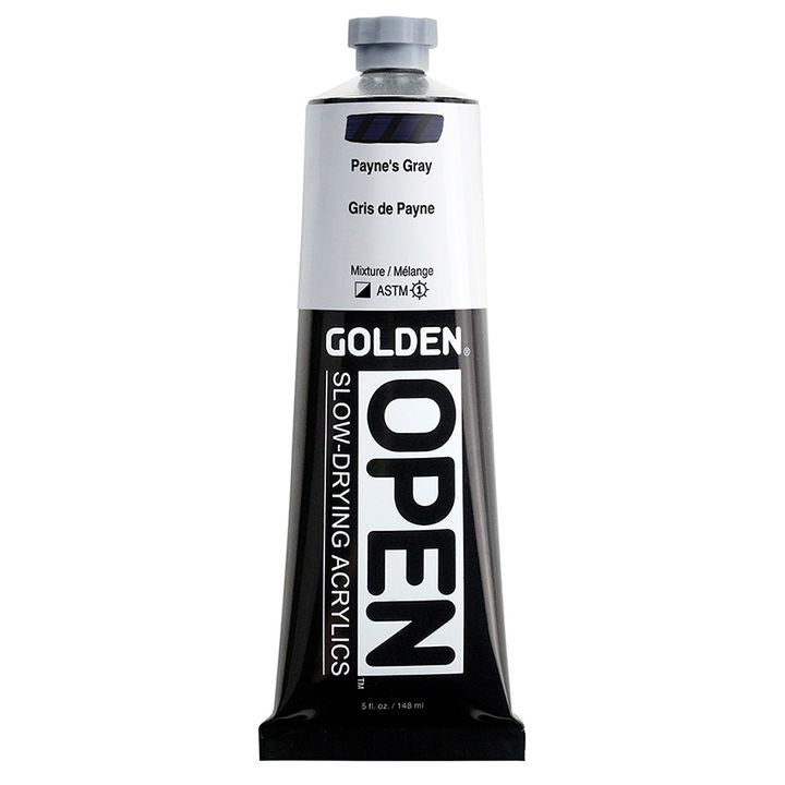 GOLDEN OPEN Vernice acrilica ad asciugatura lenta 148 ml | Varie tonalità