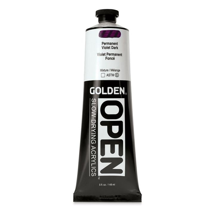 GOLDEN OPEN Vernice acrilica ad asciugatura lenta 148 ml | Varie tonalità