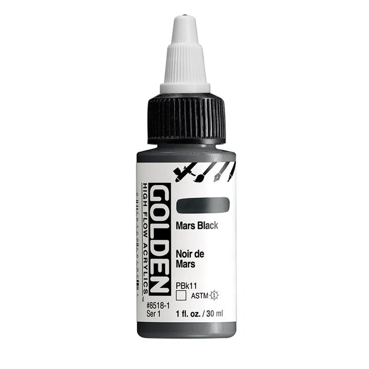 GOLDEN Vernice acrilica ad alto flusso 30 ml | Varie tonalità
