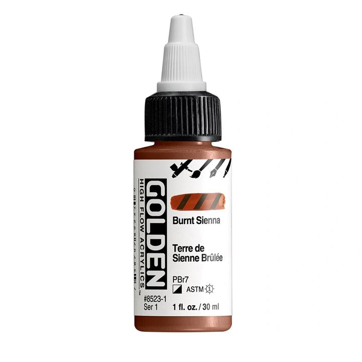 GOLDEN Vernice acrilica ad alto flusso 30 ml | Varie tonalità