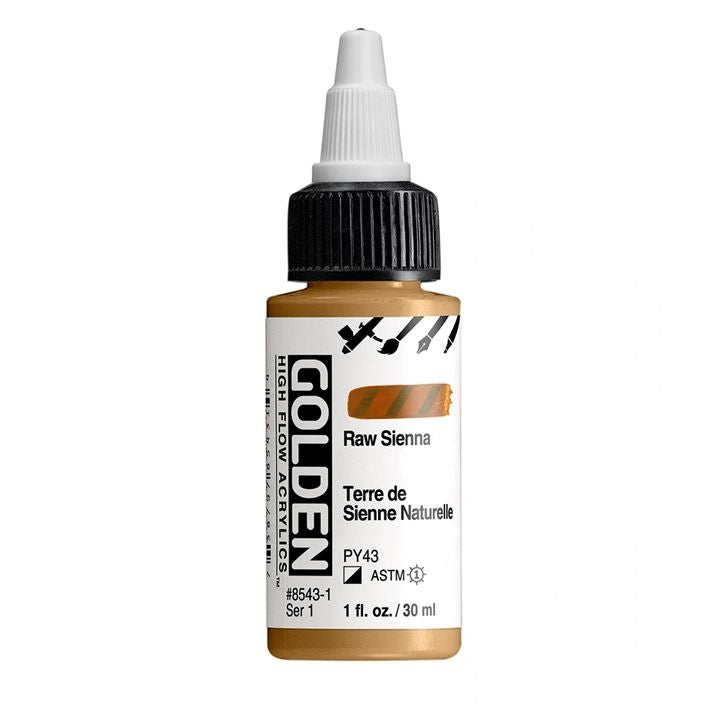 GOLDEN Vernice acrilica ad alto flusso 30 ml | Varie tonalità