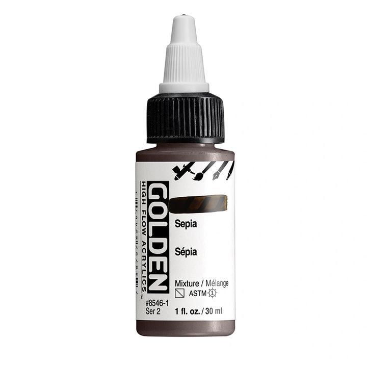 GOLDEN Vernice acrilica ad alto flusso 30 ml | Varie tonalità