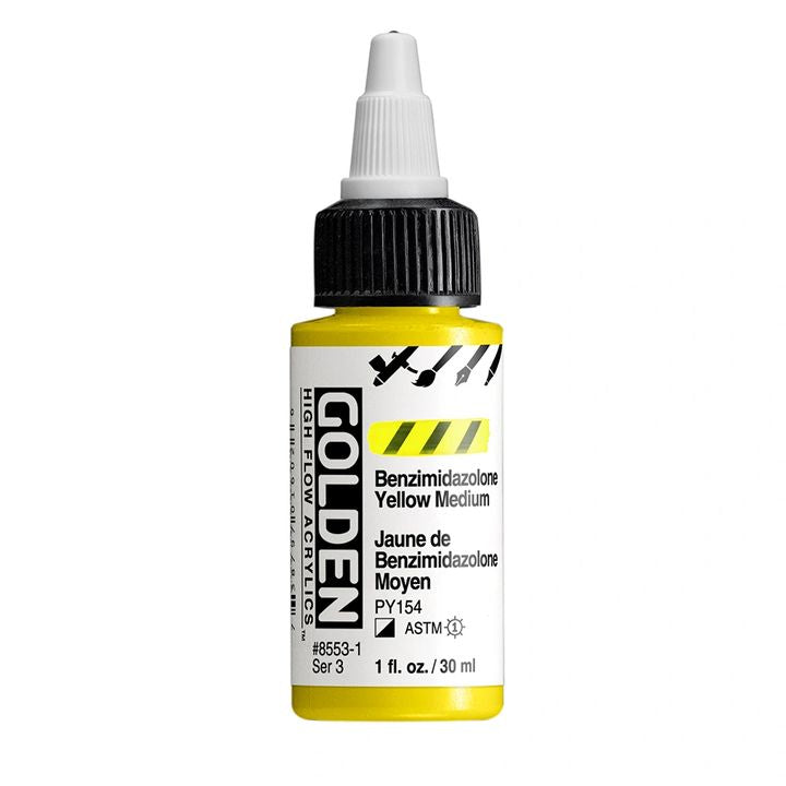 GOLDEN Vernice acrilica ad alto flusso 30 ml | Varie tonalità