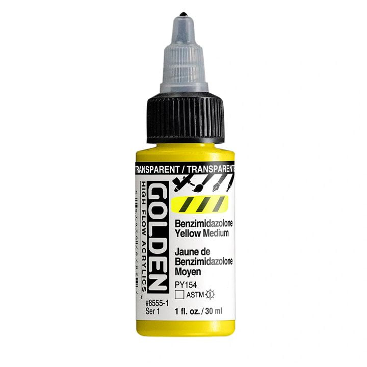GOLDEN Vernice acrilica ad alto flusso 30 ml | Varie tonalità