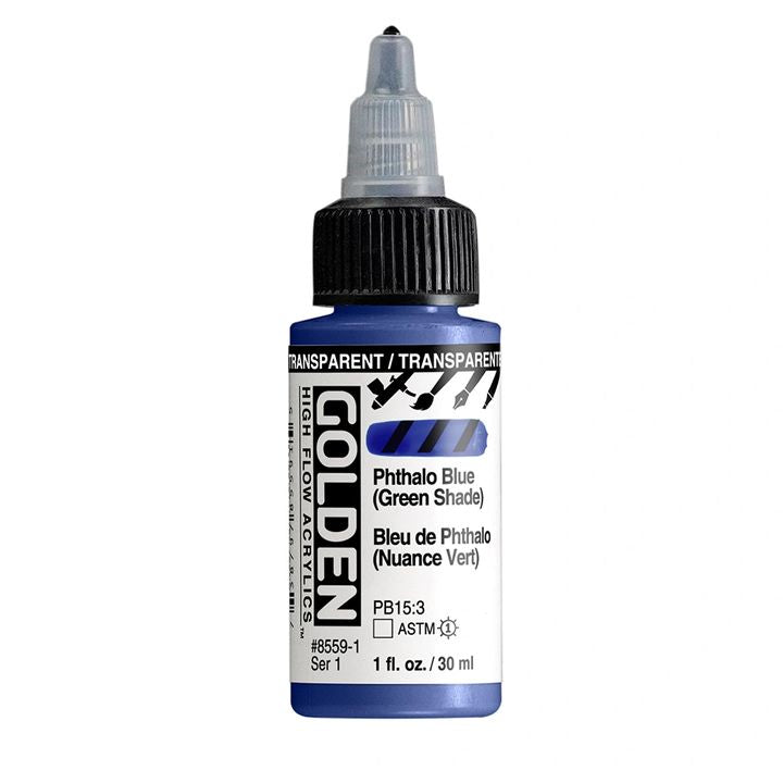 GOLDEN Vernice acrilica ad alto flusso 30 ml | Varie tonalità