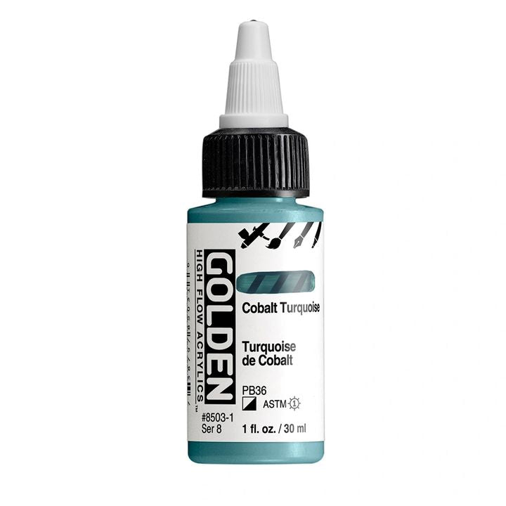 GOLDEN Vernice acrilica ad alto flusso 30 ml | Varie tonalità