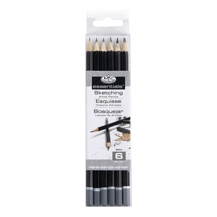 Graphit Bleistift Skizzier Set — Bild 2