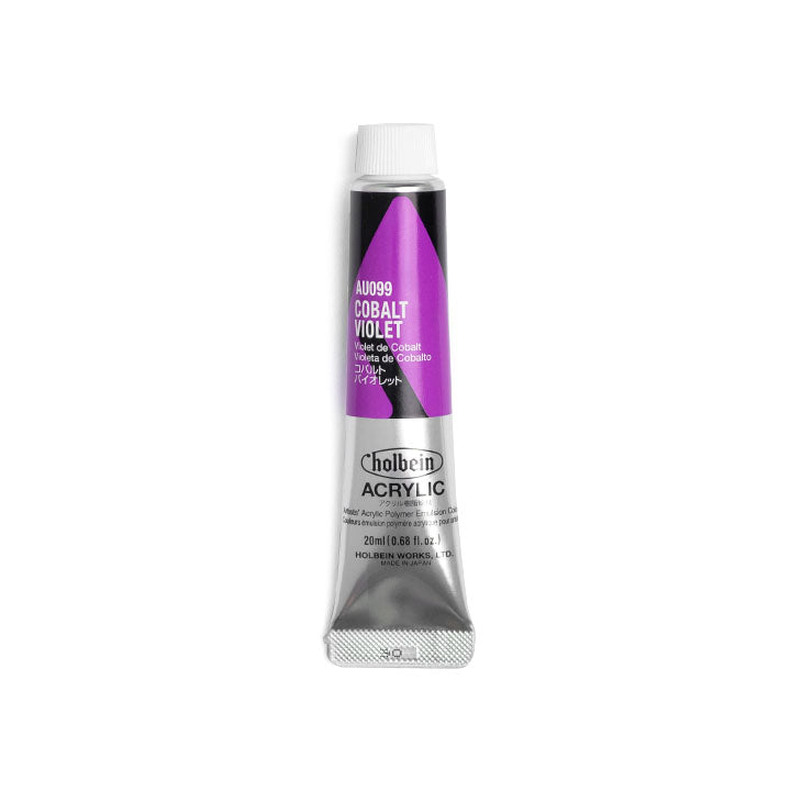 Holbein Heavy Body Acrylfarben in verschiedenen Violetttönen | ARTMIE
