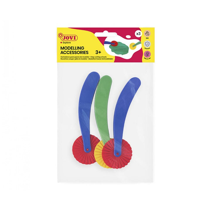 JOVI Kolesca za rezanje gline Set 3 – pogled 2