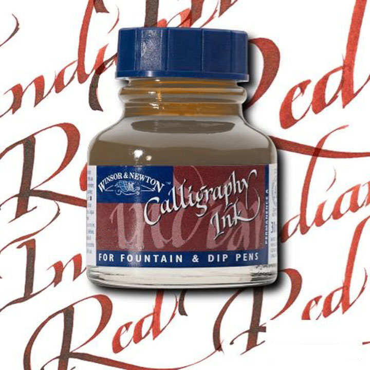 Winsor & Newton Kalligrafietusche 30 ml | verschiedene Farbtöne — Bild 2