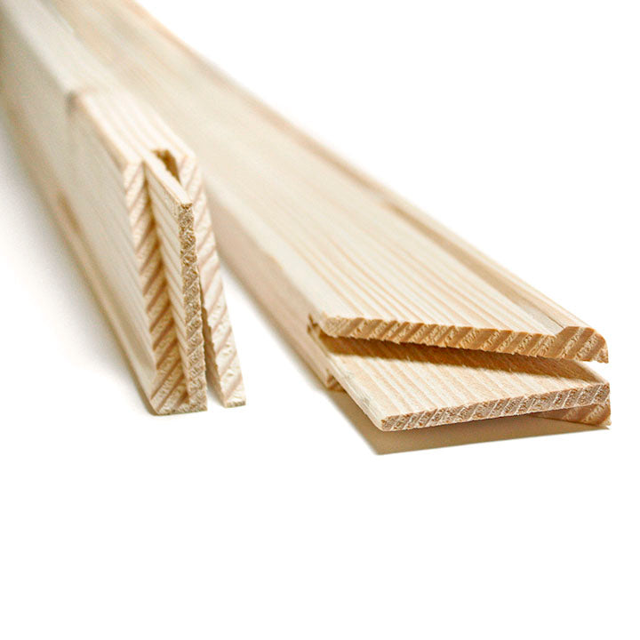 Hochwertige Keilrahmenleisten Gallery aus Fichtenholz für Künstler | ARTMIE
