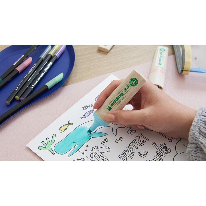 Komplet označevalnikov ECOLINE EDDING24 4 kosi – pogled 2