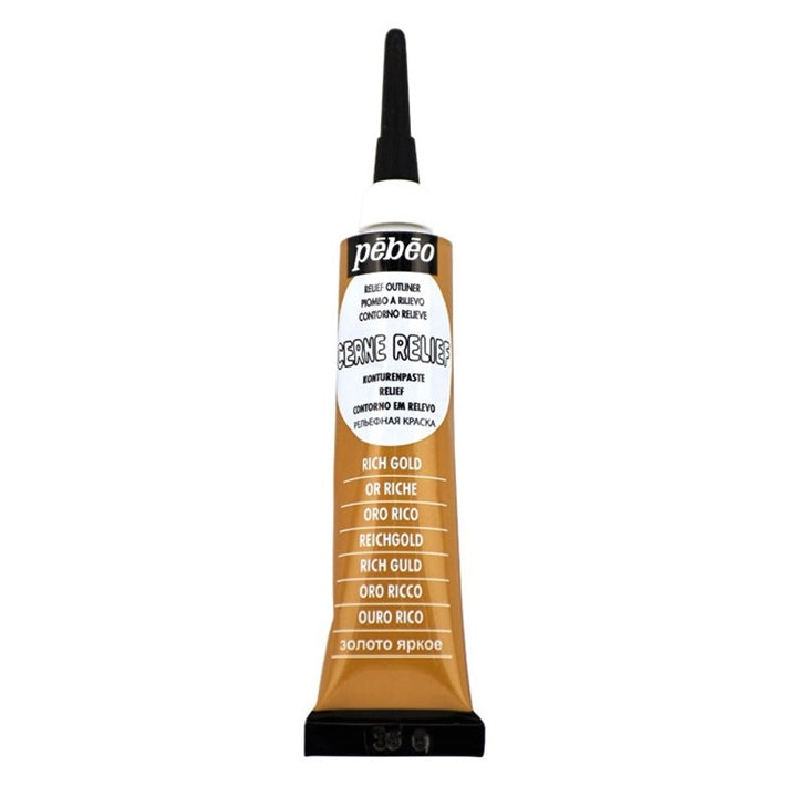 Kontúra Pebeo Cerne Relief 20 ml  | rôzne farby — obrázok 8