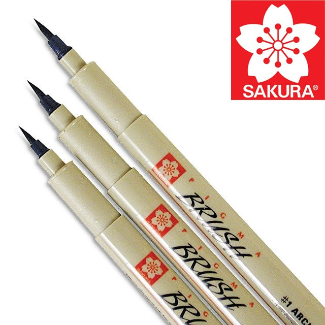 Kreatívne pero SAKURA Pigma Brush | rôzne farby — obrázok 8