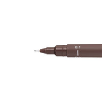 UNI PIN Fineliner 0.1 mm – verschiedene Farben | sépia