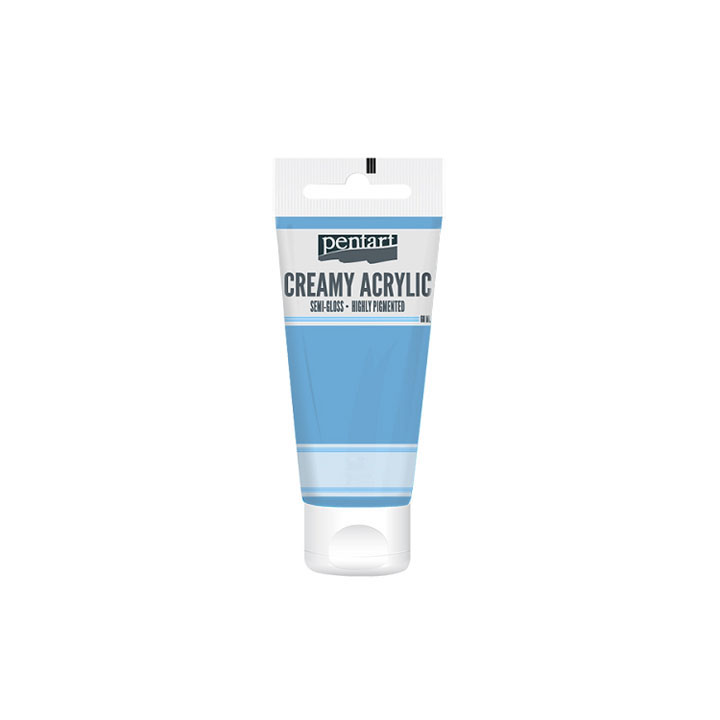 Κρεμμωδες ήμι-ματ ακρυλικόο χρωμα Pentart 60 ml | διαλεξτε αποχρωση