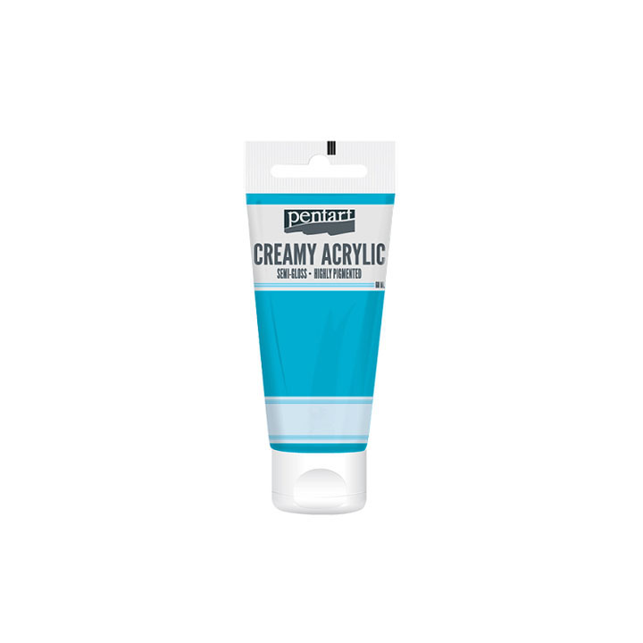 Κρεμμωδες ήμι-ματ ακρυλικόο χρωμα Pentart 60 ml | διαλεξτε αποχρωση