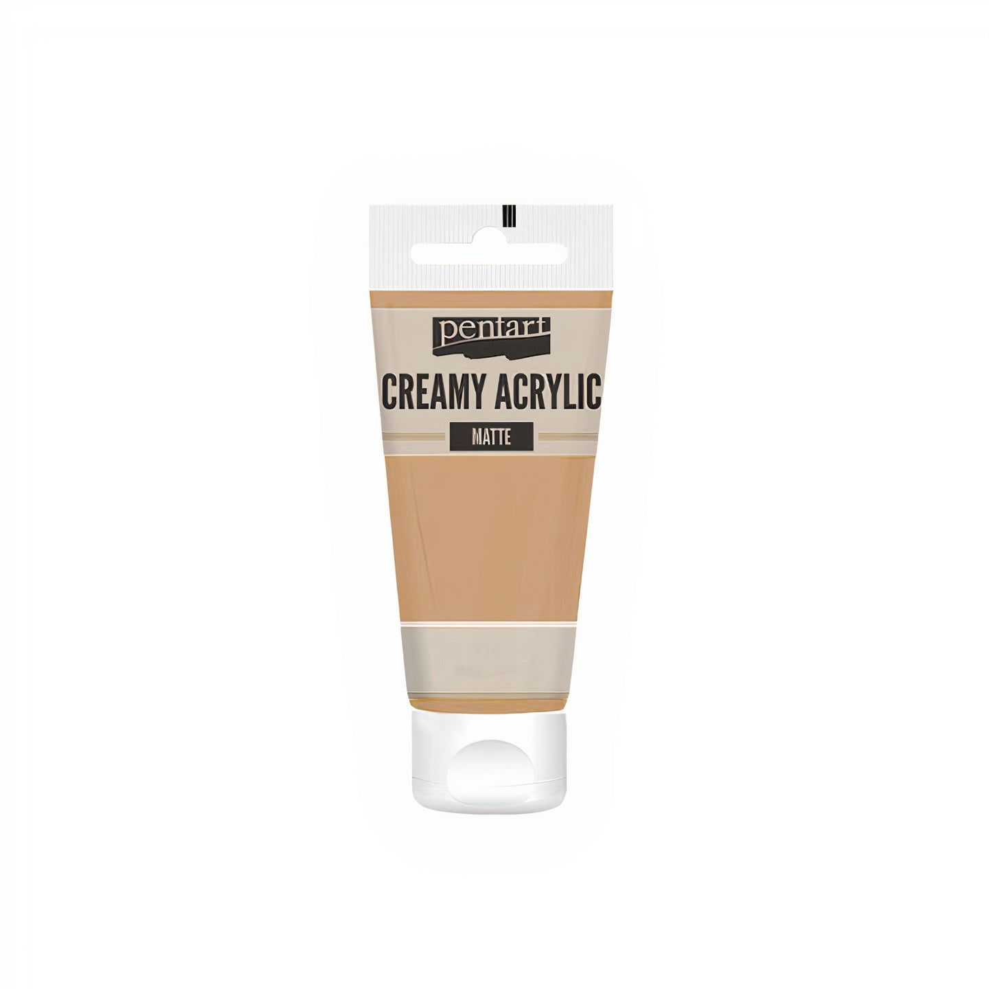 Pentart cremige Acrylfarbe matt 60 ml | verschiedene Farbtöne | haselnussbraun