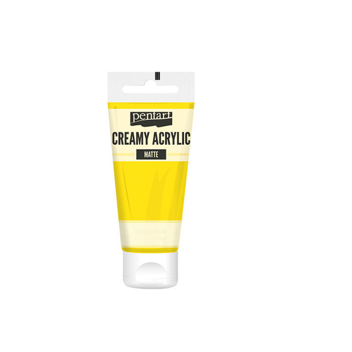 Krémová akrylová farba matná Pentart 60 ml | rôzne odtiene — obrázok 4