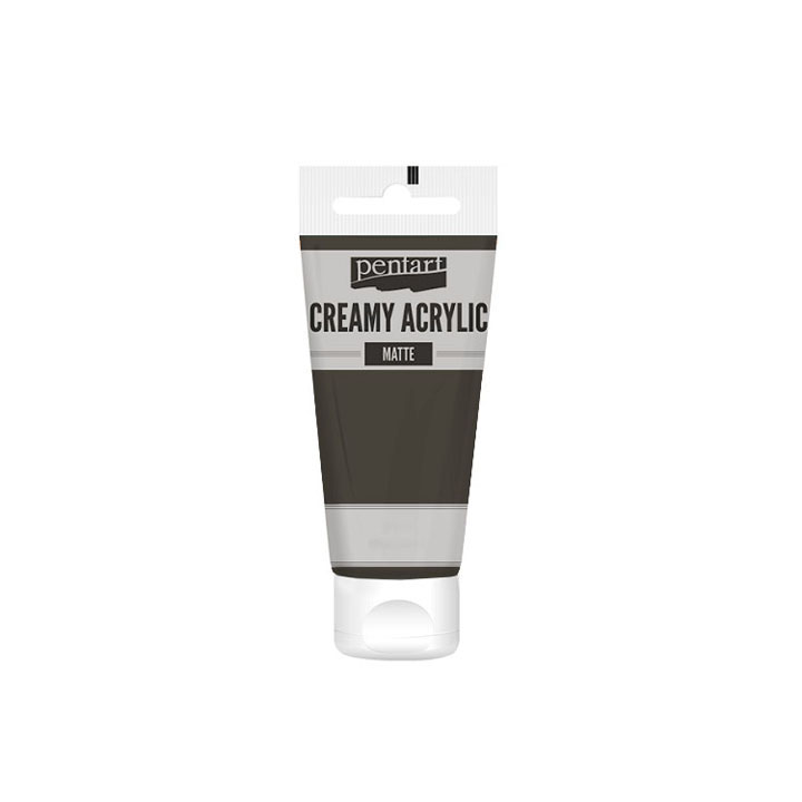 Krémová akrylová farba matná Pentart 60 ml | rôzne odtiene — obrázok 14