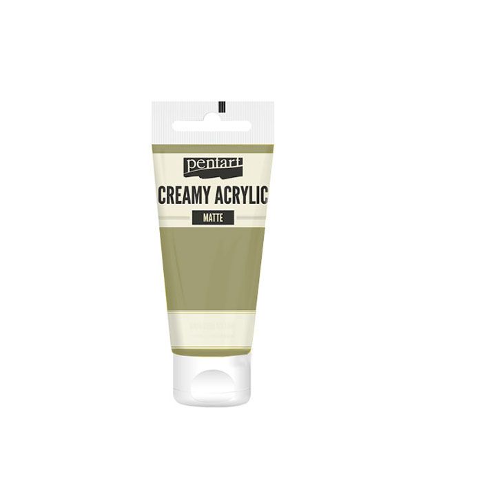 Krémová akrylová farba matná Pentart 60 ml | rôzne odtiene — obrázok 16