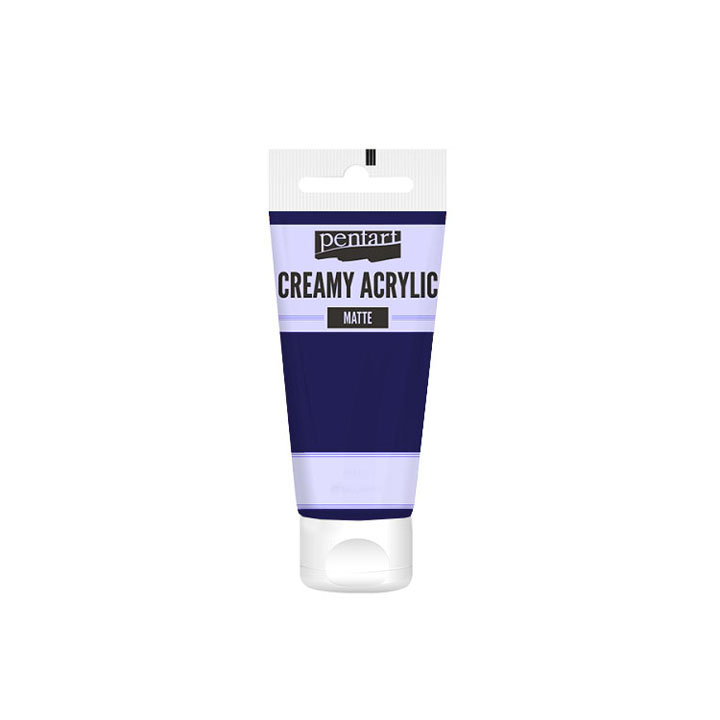 Krémová akrylová farba matná Pentart 60 ml | rôzne odtiene — obrázok 11